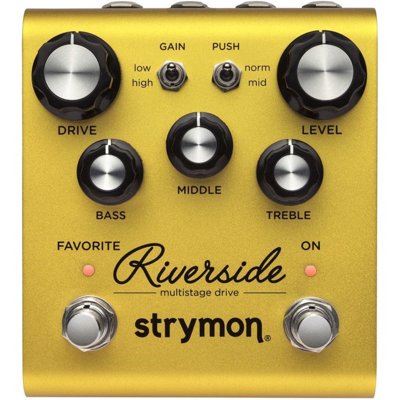 Strymon Riverside Multistage Drive Pedal - Power Supply Included