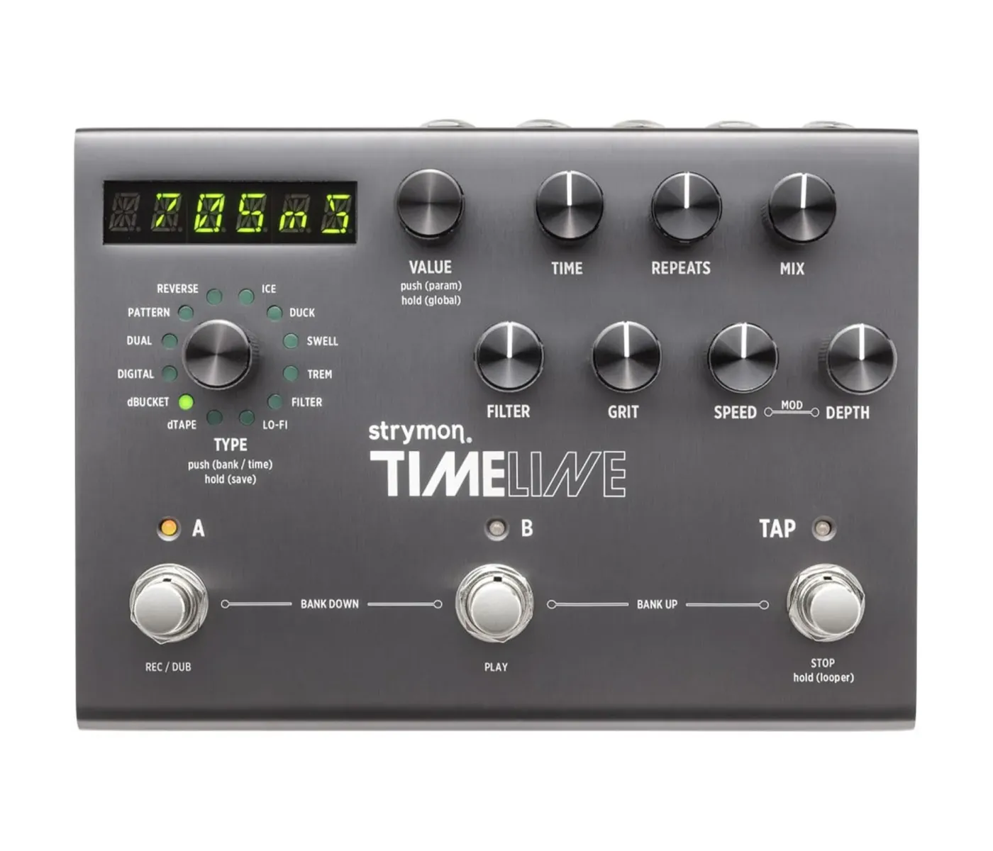 Strymon TimeLine Multidimensional Delay Pedal - Power Supply Included Strymon TimeLine Multidimensional Delay Pedal - Power Supply Included