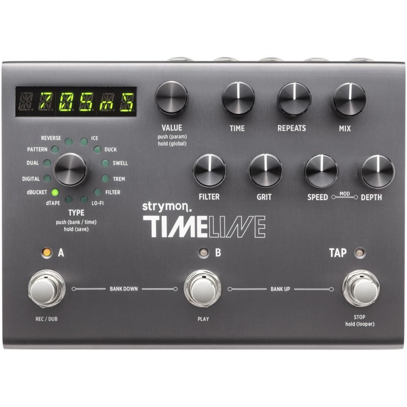 Strymon TimeLine Multidimensional Delay Pedal - Power Supply Included