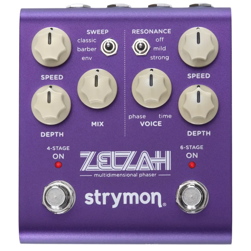 Strymon Zelzah Multidimensional Phaser - Power Supply Included Strymon Zelzah Multidimensional Phaser - Power Supply Included