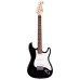SX Guitar ED1 Vintage Style Electric with Bag - Black