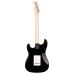 SX Guitar ED1 Vintage Style Electric with Bag - Black