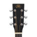 SX Guitar 3/4 Dreadnought Acoustic Guitar Kit - Black – image 7