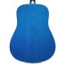 SX Guitar SD103KBUS 3/4 Dreadnought Acoustic Guitar Kit - Blue