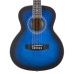 SX Guitar 3/4 Dreadnought Acoustic Guitar Kit - Blue – image 2