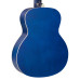 SX Guitar 3/4 Dreadnought Acoustic Guitar Kit - Blue – image 4