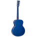 SX Guitar 3/4 Dreadnought Acoustic Guitar Kit - Blue – image 6