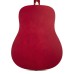SX Guitar SD103KRDS 3/4 Dreadnought Acoustic Guitar Kit - Red