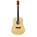 SX Guitar SD104G Dreadnought Acoustic - Gloss Natural