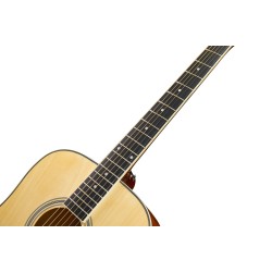 SX Guitar SD104G Dreadnought Acoustic - Gloss Natural