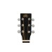 SX Guitar SD104GBK Dreadnought Acoustic - Gloss Black