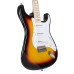 SX Guitar SEM1 ST Electric with Bag - 3 Tone Sunburst