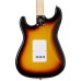 SX Guitar SEM1 ST Electric with Bag - 3 Tone Sunburst