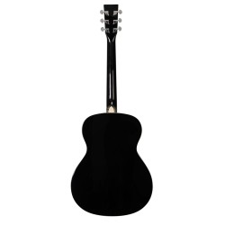 SX Guitar SO104GBK Auditorium Acoustic - Gloss Black