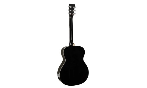 SX Guitar SO104GBK Auditorium Acoustic - Gloss Black