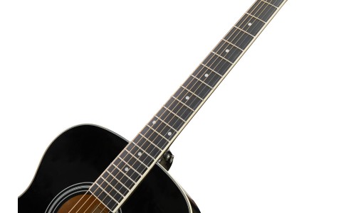 SX Guitar SO104GBK Auditorium Acoustic - Gloss Black