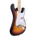 SX Guitar SST/ASH/3TS American Swamp Ash Electric Guitar - Sunburst SX Guitar SST/ASH/3TS American Swamp Ash Electric Guitar - Sunburst