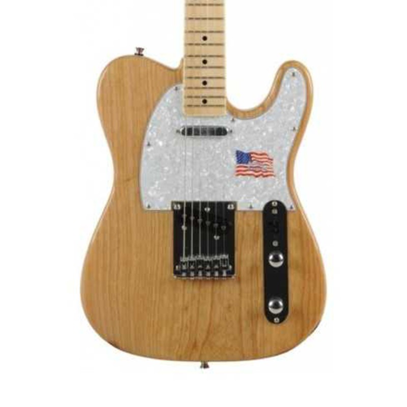 SX Guitar STL/ASH/NA Telecaster Electric Guitar - Natural