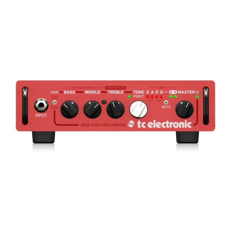 TC Electronic BH250 250-watt Compact Bass Head TC Electronic BH250 250-watt Compact Bass Head