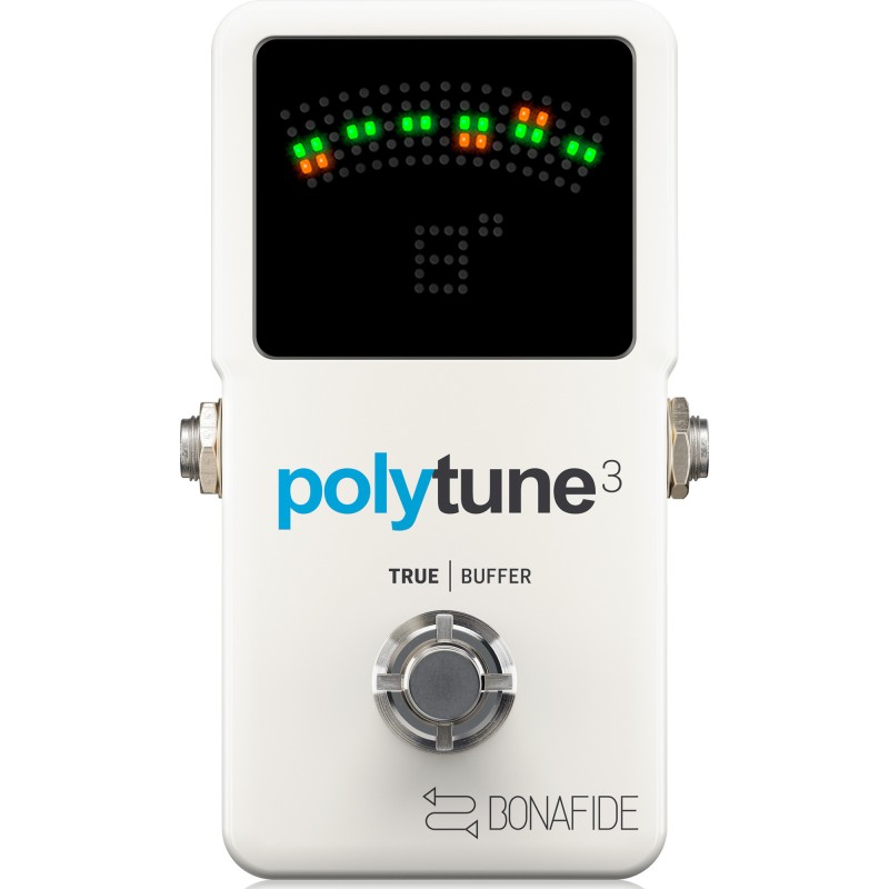 TC Electronic Poly Tune 3 - Poly Chromatic Tuner With Built-in Buffer Pedal