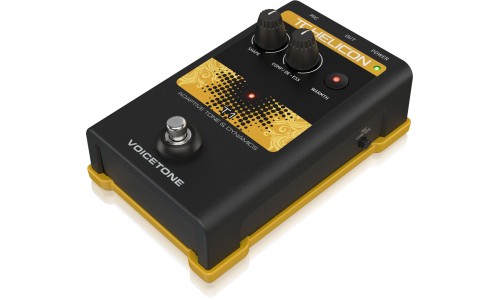 TC Helicon VoiceTone T1 Vocal Tone and Dynamics Effects Pedal