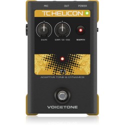 TC Helicon VoiceTone T1 Vocal Tone and Dynamics Effects Pedal