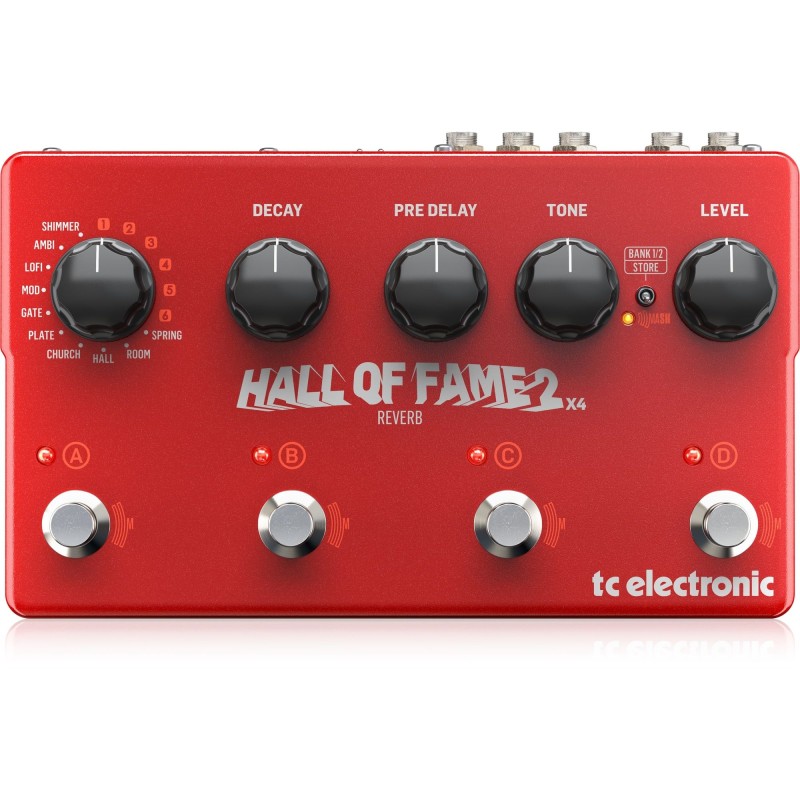 TC Electronic Hall Of Fame 2 x4 Reverb Pedal