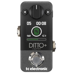 TC Electronic Ditto+ Looper Pedal - 9V DC Power Supply (sold separately)