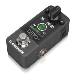 TC Electronic Ditto+ Looper Pedal - 9V DC Power Supply (sold separately)