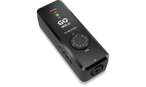 TC Helicon GO SOLO Audio/MIDI Interface for Mobile Devices