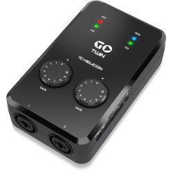 TC Helicon GO TWIN 2-channel Audio/MIDI Interface for Mobile Devices