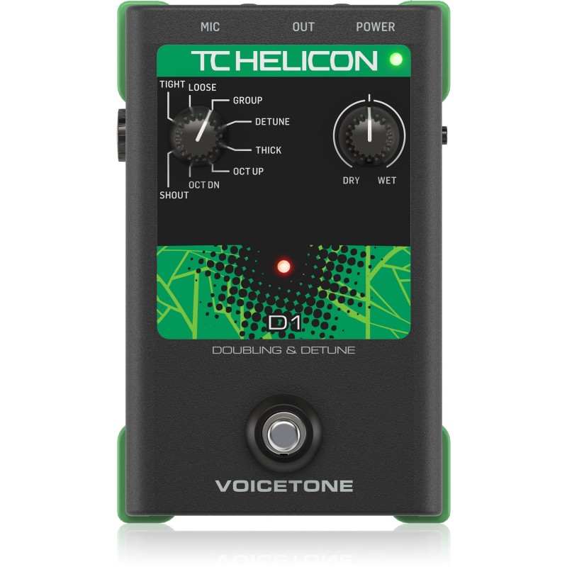 TC Helicon Voice Tone D1 - Doubling And De-Tune