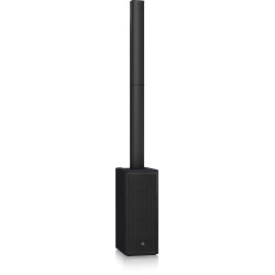 Turbosound iP1000 V2 - 1000 Watt Powered Column Loudspeaker with a Dual 8" Subwoofer, 9 Neodymium Drivers