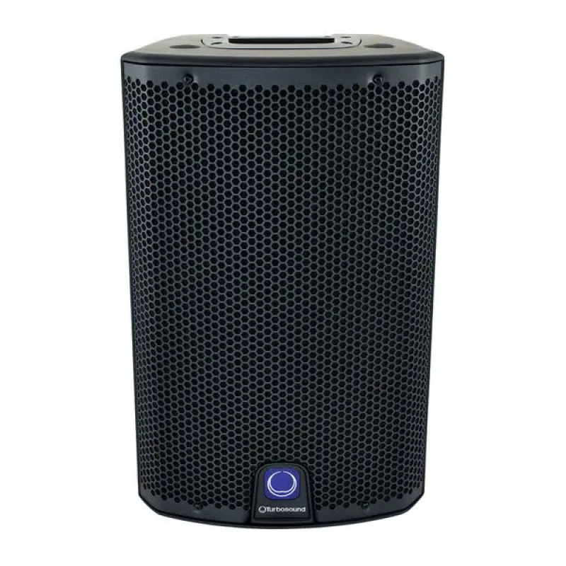 Turbosound iQ8 - 2500 Watt 2 Way 8" Powered Loudspeaker with Klark Teknik DSP Technology, Speaker Modelling and ULTRANET Networking