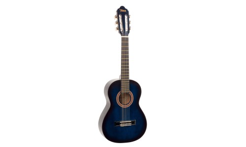 Valencia VC101BUS Blue Burst Classical Guitar - 1/4 Size