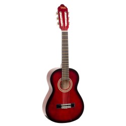 Valencia VC101RDS Red Burst Classical Guitar - 1/4 Size