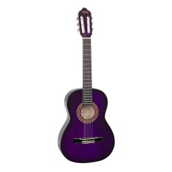 Valencia VC103PPS Purple Sunburst Classical Guitar - 3/4 Size