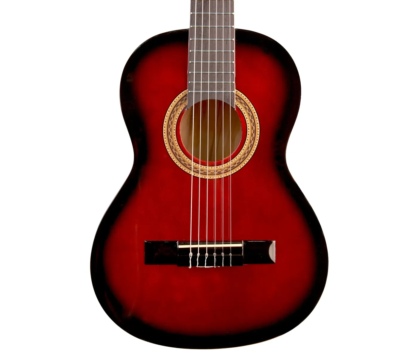 Valencia VC103RDS Red Sunburst Classical Guitar - 3/4 Size