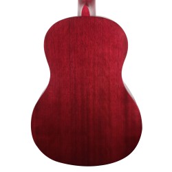 Valencia VC202TWR Transparent Wine Red Classical Guitar - 1/2 Size