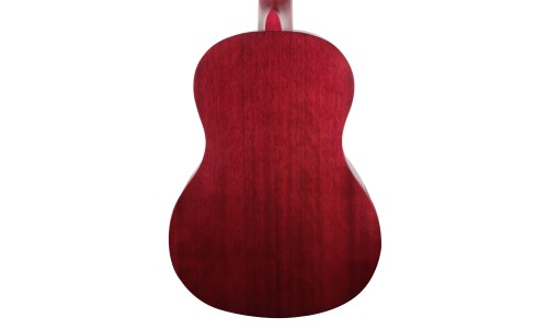 Valencia VC202TWR Transparent Wine Red Classical Guitar - 1/2 Size