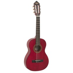 Valencia VC202TWR Transparent Wine Red Classical Guitar - 1/2 Size