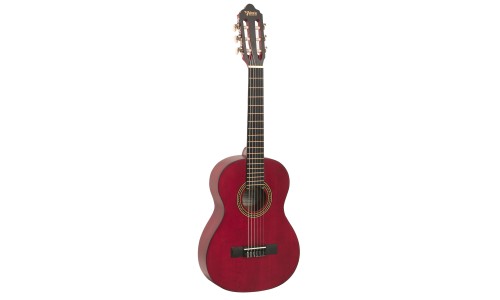 Valencia VC202TWR Transparent Wine Red Classical Guitar - 1/2 Size