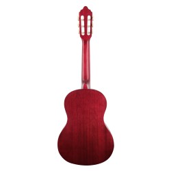 Valencia VC202TWR Transparent Wine Red Classical Guitar - 1/2 Size