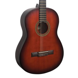 Valencia VC204HCSB Hybrid Series Classical Guitar - Classic Sunburst