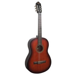 Valencia VC204HCSB Hybrid Series Classical Guitar - Classic Sunburst 