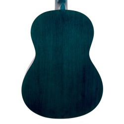 Valencia VC204TBU Classical Guitar - Transparent Blue