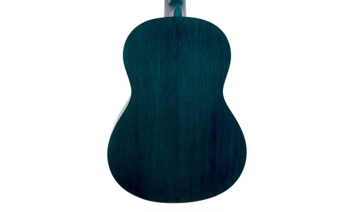 Valencia VC204TBU Classical Guitar - Transparent Blue