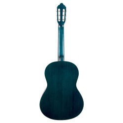 Valencia VC204TBU Classical Guitar - Transparent Blue