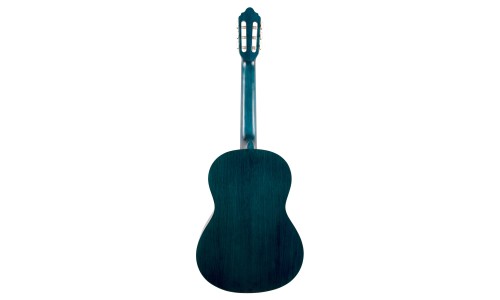 Valencia VC204TBU Classical Guitar - Transparent Blue