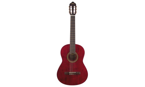 Valencia VC204TWR Classical Guitar - Transparent Wine Red